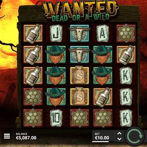 Pin Up Wanted Dead or a Wild slot oyunu - vahşi batı kovboy temalı slot